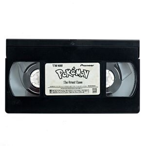 Pokemon The Great Race VHS Video - Tape Only